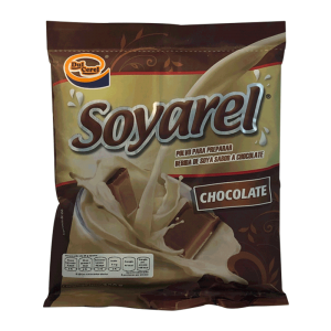 SOYAREL POLVO PARA PREPARAR BEBIDA DE SOYA SABOR CHOCOLATE SOBRE