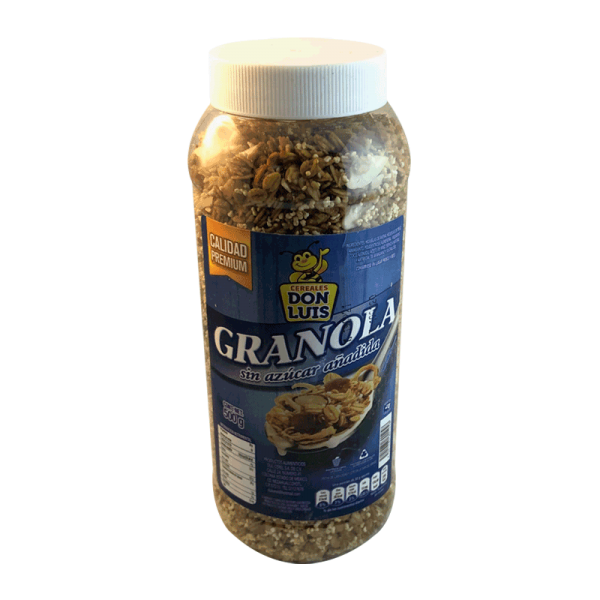 GRANOLA SIN AZUCAR AÑADIDA DON LUIS 500 GR